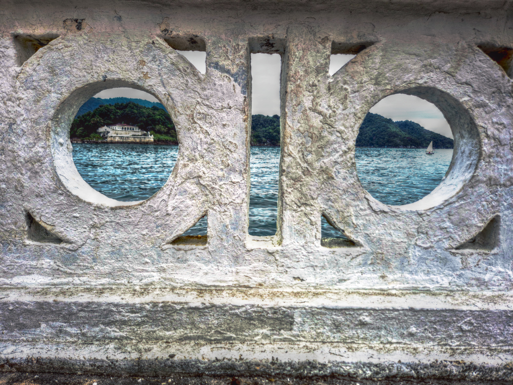 View through the Historic Wall
